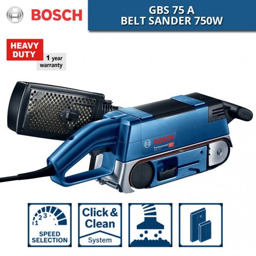 Bosch GBS 75 A Belt Sander Professional 750W (0601274004)