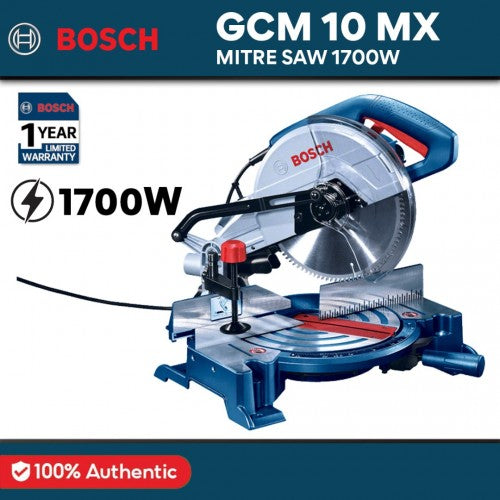 BOSCH GCM 10 MX Mitre Saw Professional 1700W (0601B290L0)